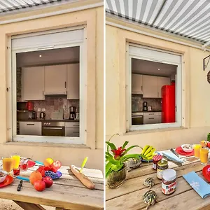 Apartment Le Refuge Avec Terrasse Et Jardin, En Plein Centre-ville, Gare 5 Minutes A Pieds